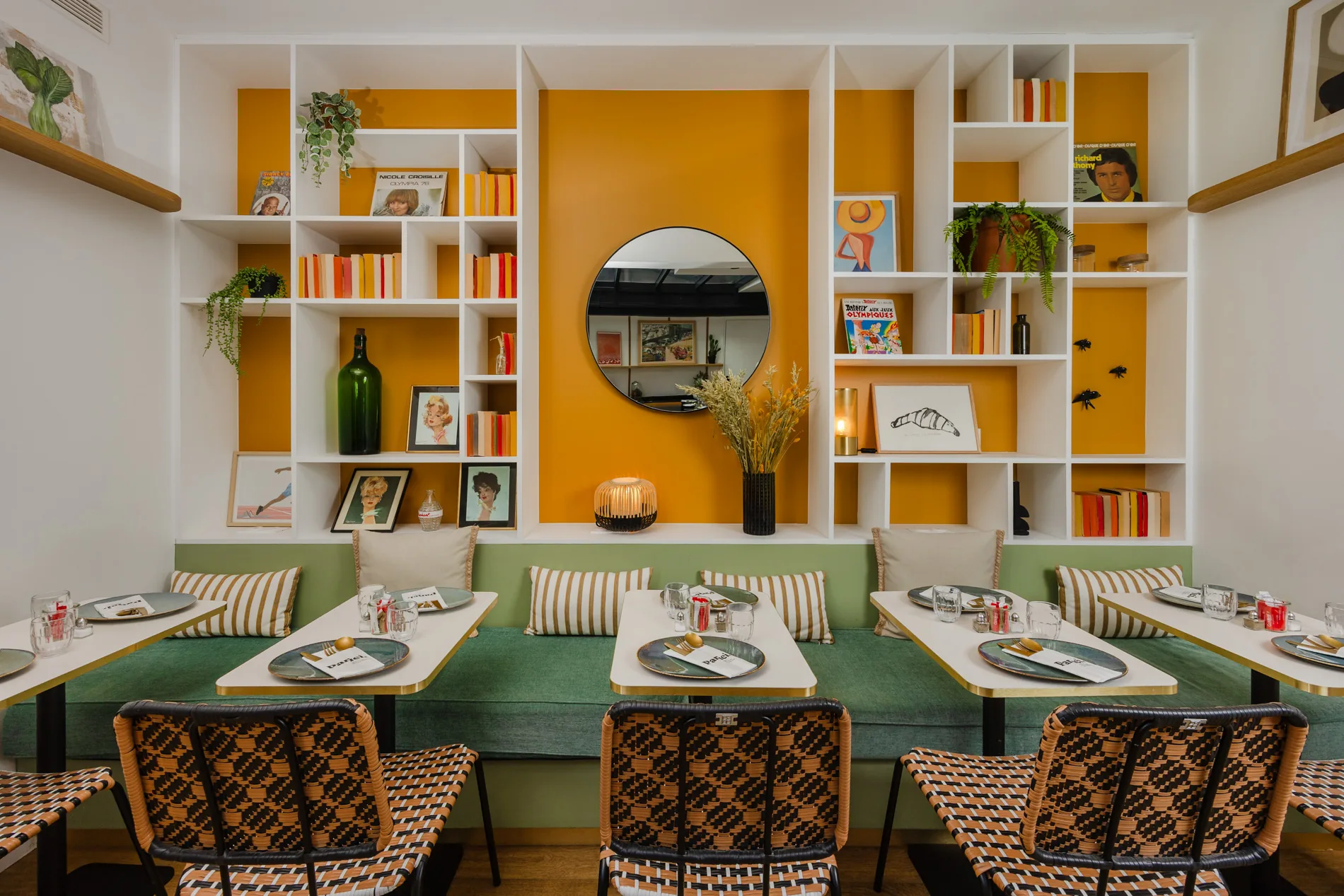 Espace coworking de l'Hôtel Parici à Boulogne-Billancourt