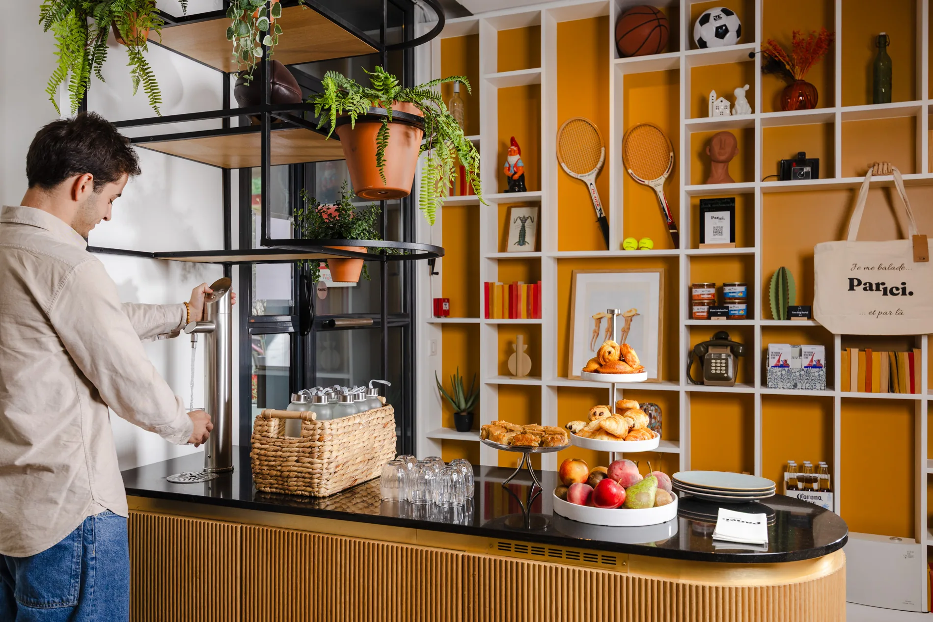 Réception de l'Hôtel Parici à Boulogne-Billancourt