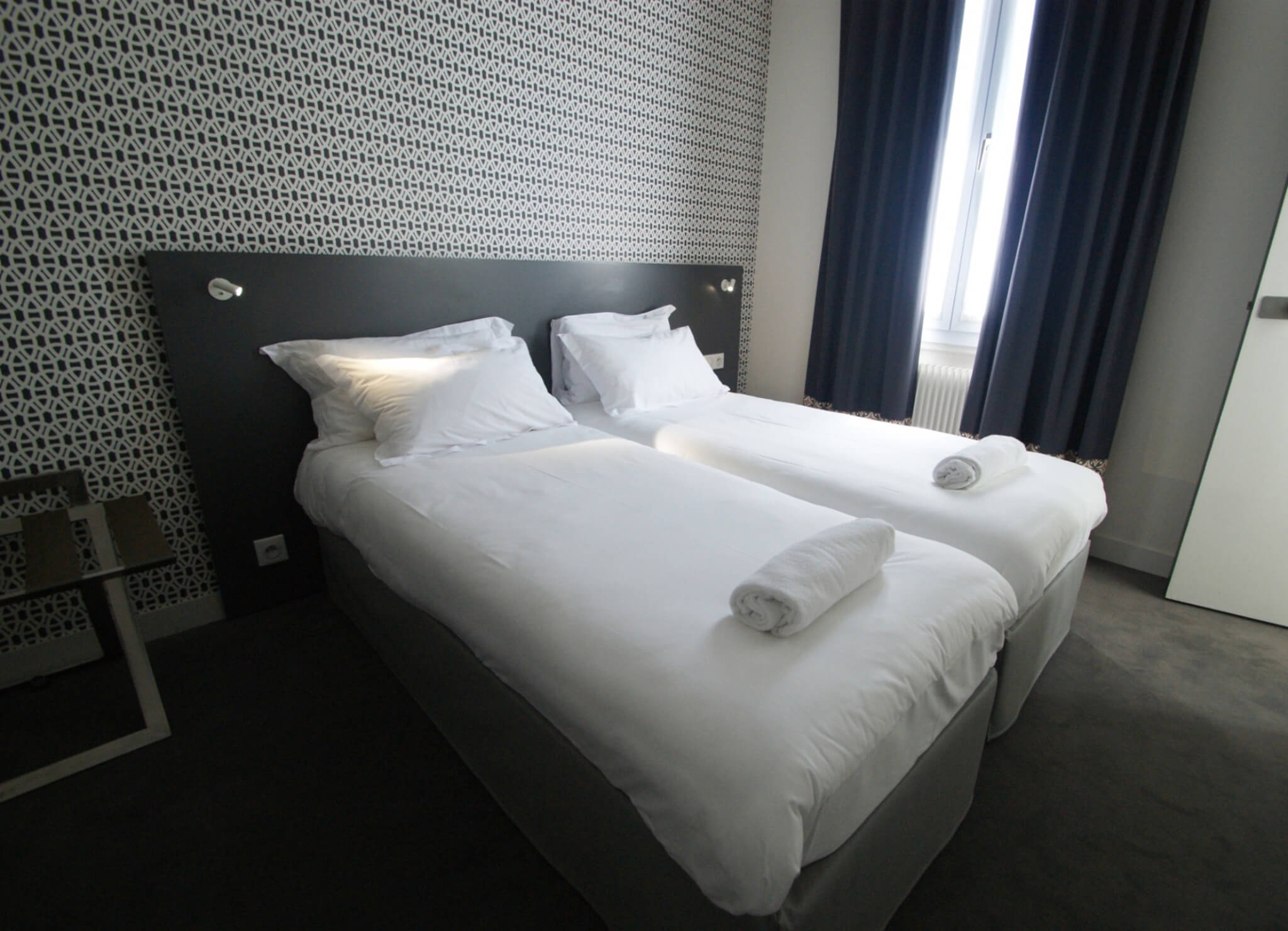 Chambre Twin, agréable, deux lits, Boulogne-Billancourt
