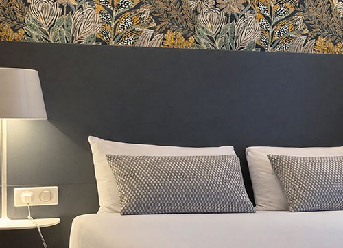 Chambre une ou deux personne(s), un grand lit, Boulogne-Billancourt